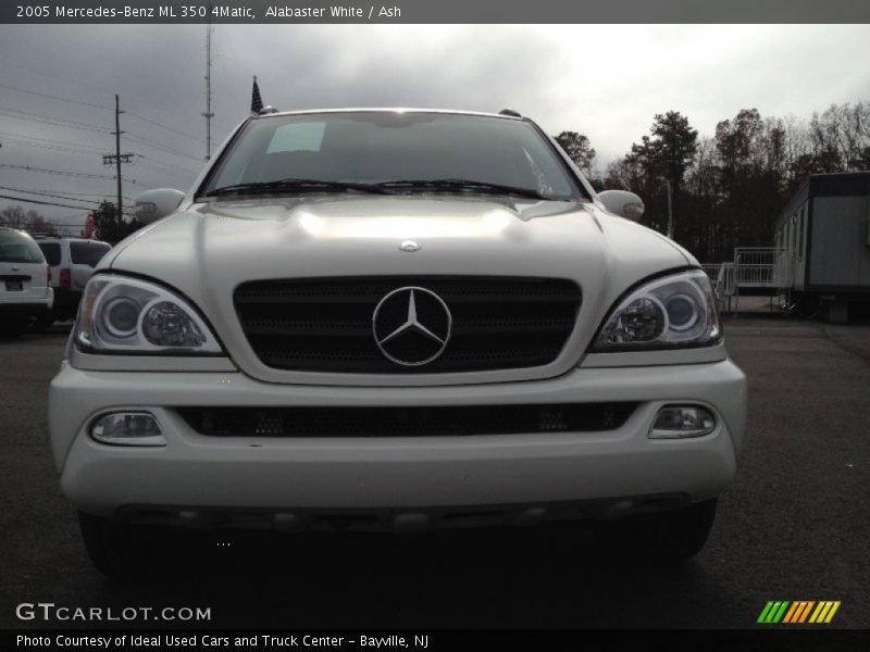 Alabaster White / Ash 2005 Mercedes-Benz ML 350 4Matic
