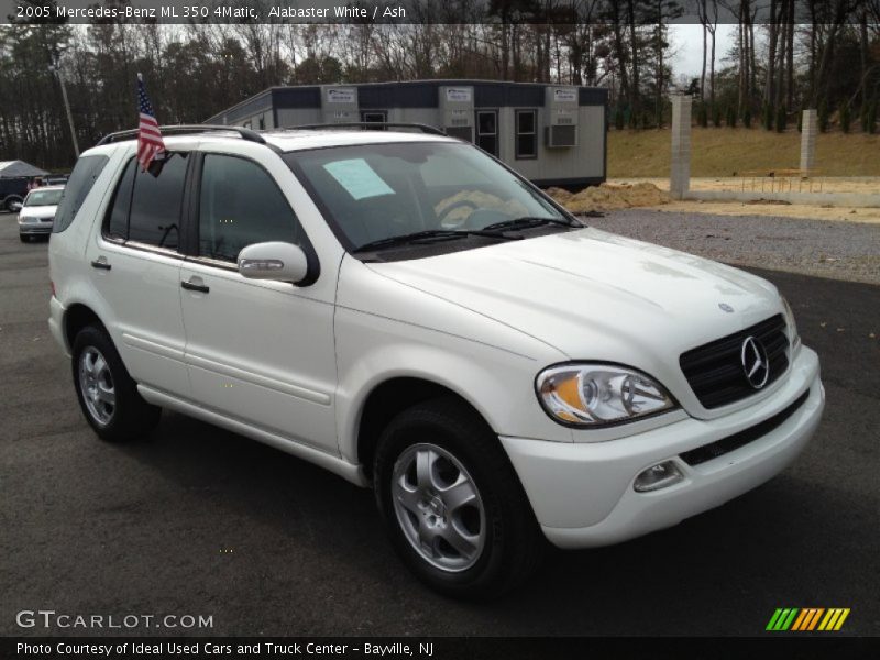 Alabaster White / Ash 2005 Mercedes-Benz ML 350 4Matic