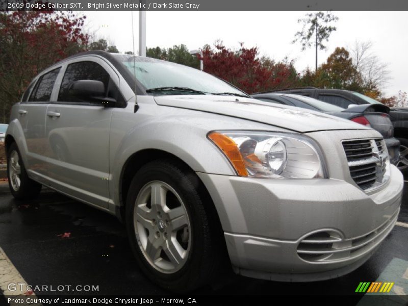 Bright Silver Metallic / Dark Slate Gray 2009 Dodge Caliber SXT