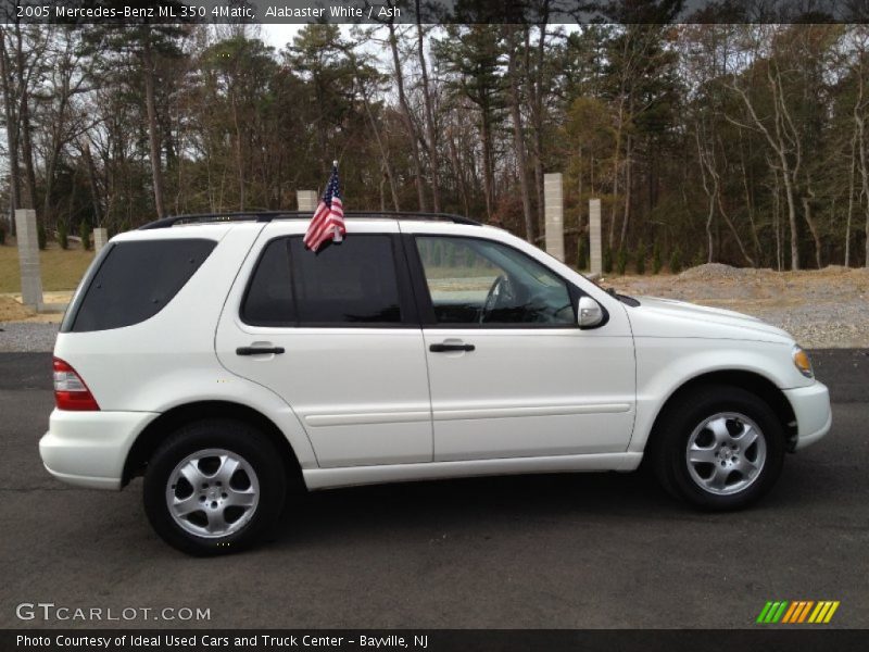 Alabaster White / Ash 2005 Mercedes-Benz ML 350 4Matic