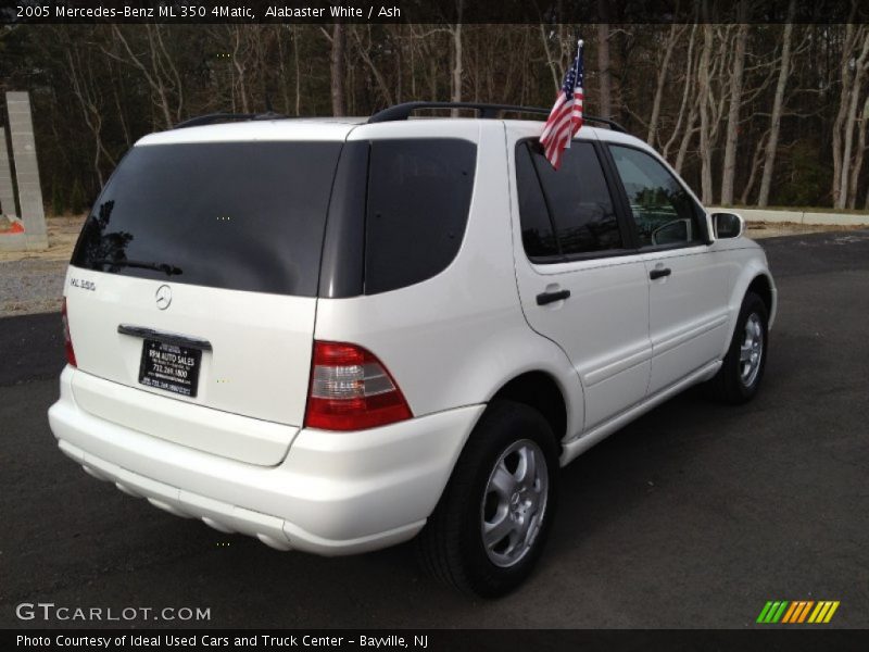 Alabaster White / Ash 2005 Mercedes-Benz ML 350 4Matic