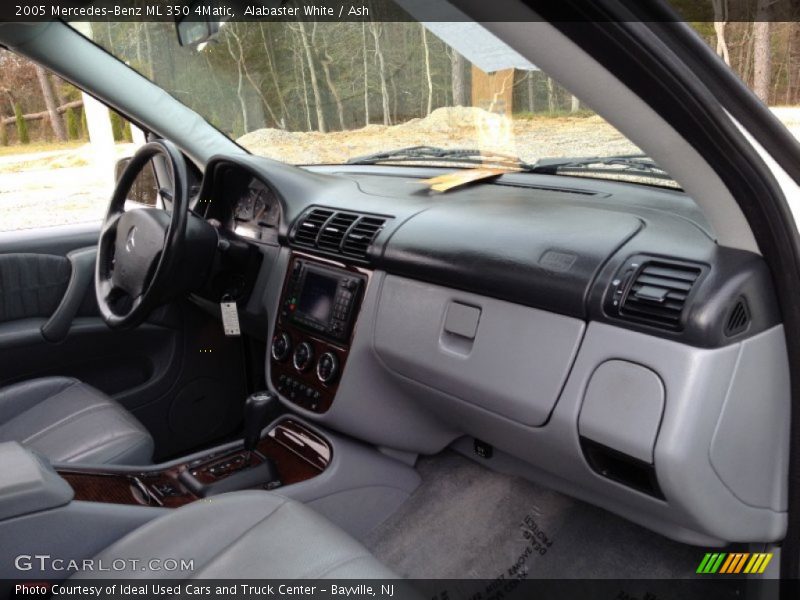 Alabaster White / Ash 2005 Mercedes-Benz ML 350 4Matic