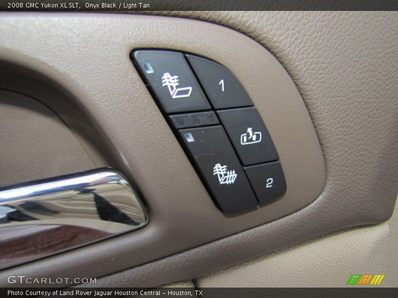 Onyx Black / Light Tan 2008 GMC Yukon XL SLT
