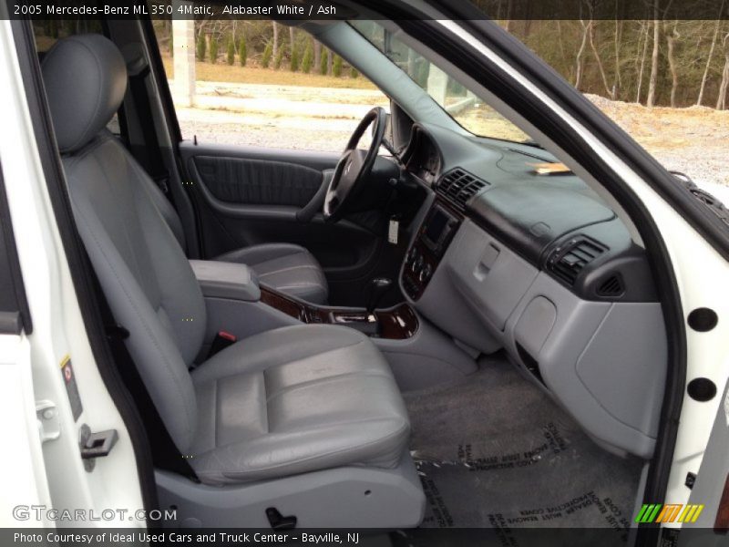 Alabaster White / Ash 2005 Mercedes-Benz ML 350 4Matic