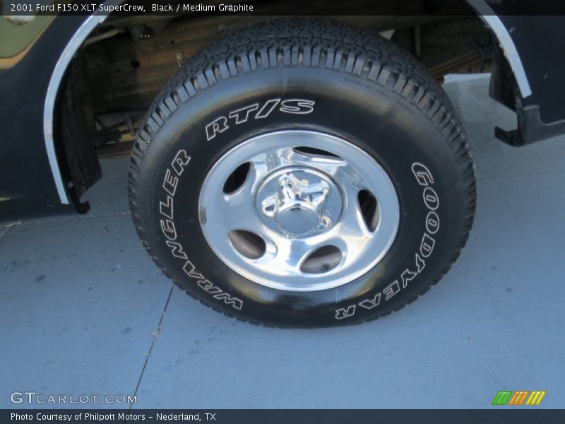Black / Medium Graphite 2001 Ford F150 XLT SuperCrew