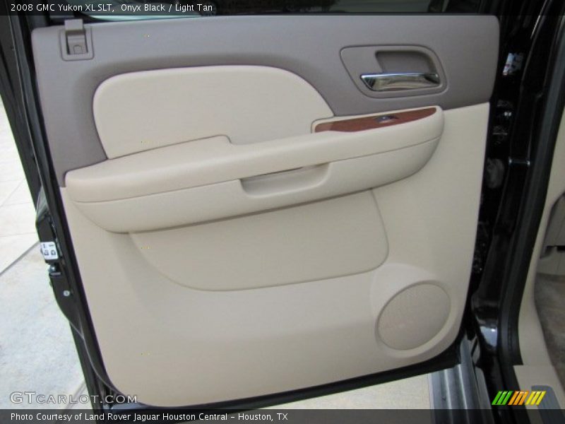 Onyx Black / Light Tan 2008 GMC Yukon XL SLT