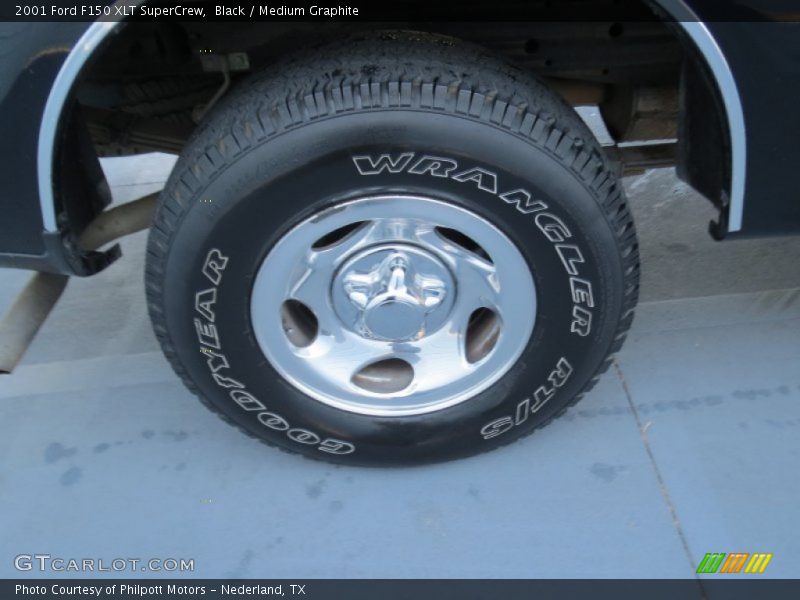 Black / Medium Graphite 2001 Ford F150 XLT SuperCrew