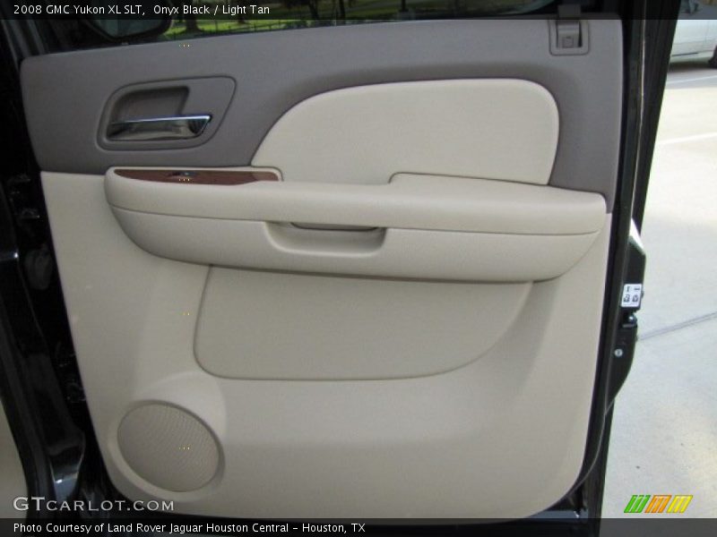 Onyx Black / Light Tan 2008 GMC Yukon XL SLT