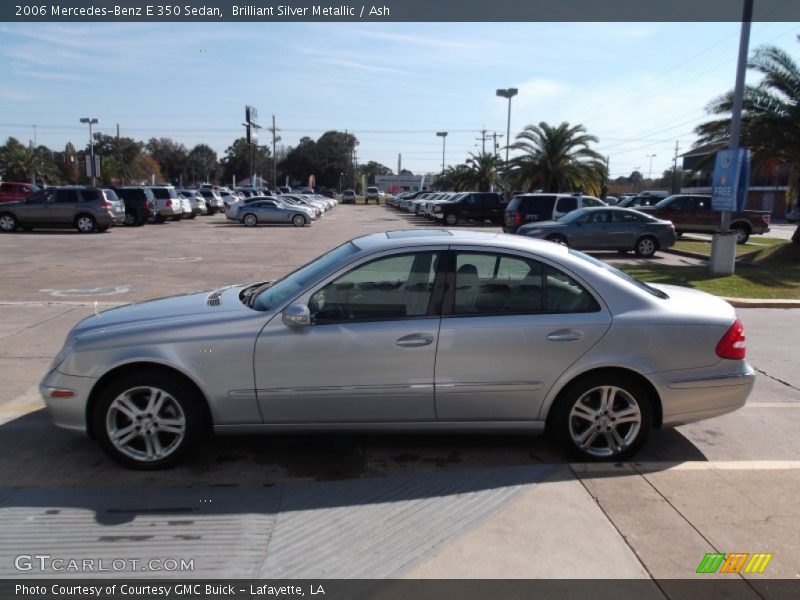 Brilliant Silver Metallic / Ash 2006 Mercedes-Benz E 350 Sedan