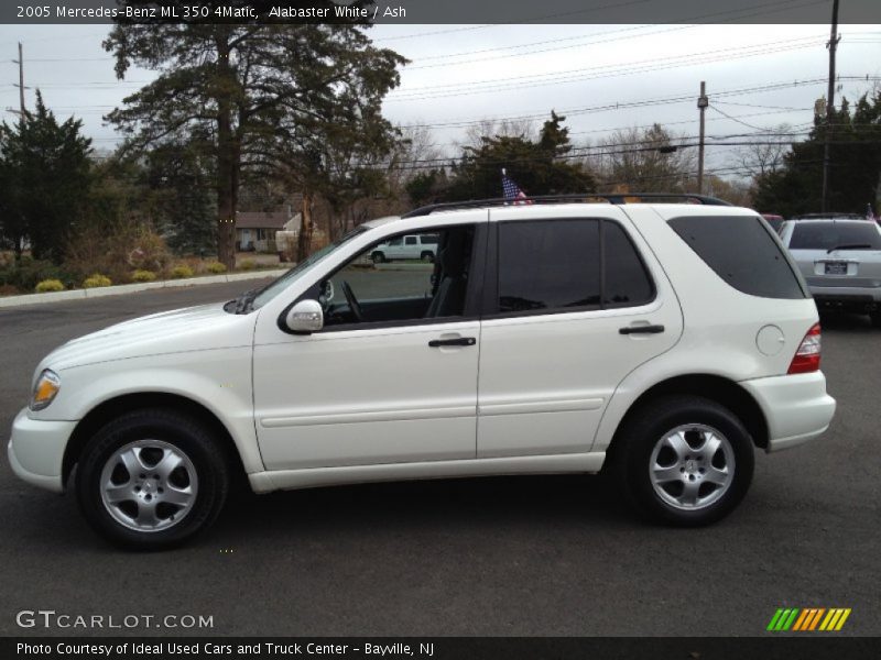 Alabaster White / Ash 2005 Mercedes-Benz ML 350 4Matic