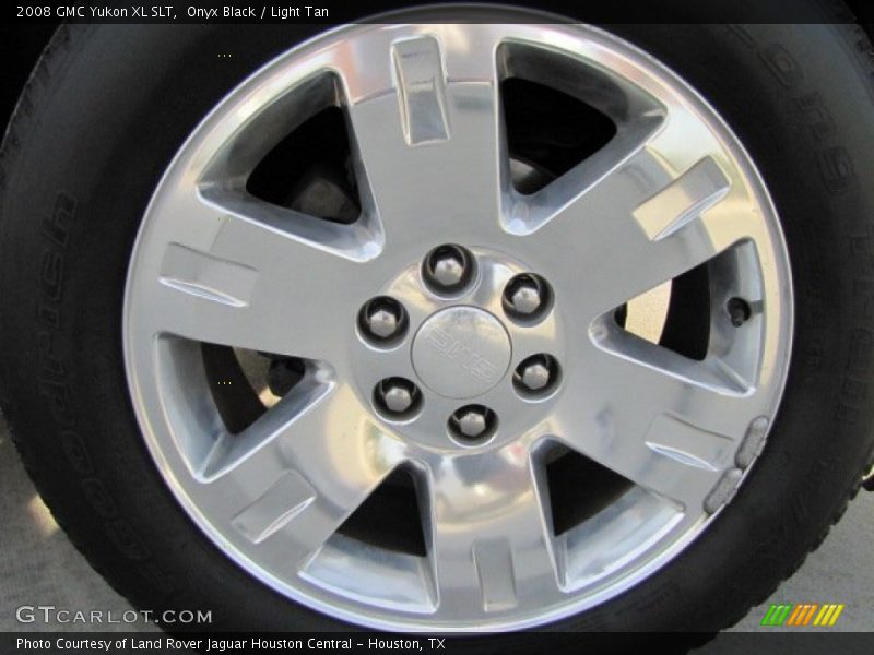Onyx Black / Light Tan 2008 GMC Yukon XL SLT
