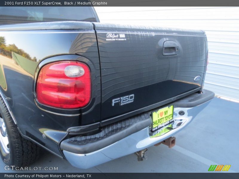 Black / Medium Graphite 2001 Ford F150 XLT SuperCrew