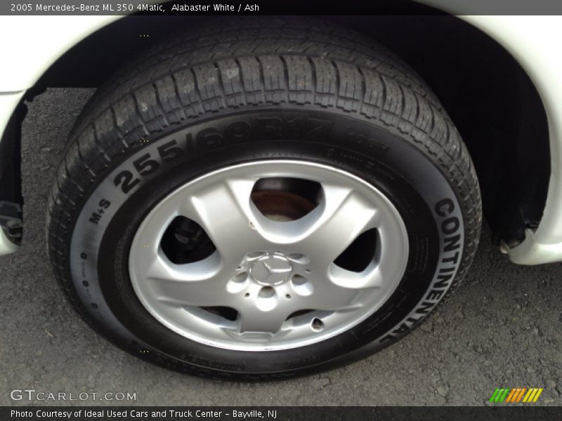 Alabaster White / Ash 2005 Mercedes-Benz ML 350 4Matic