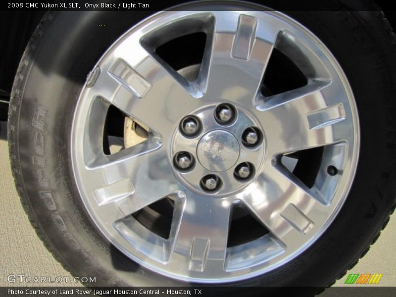 Onyx Black / Light Tan 2008 GMC Yukon XL SLT