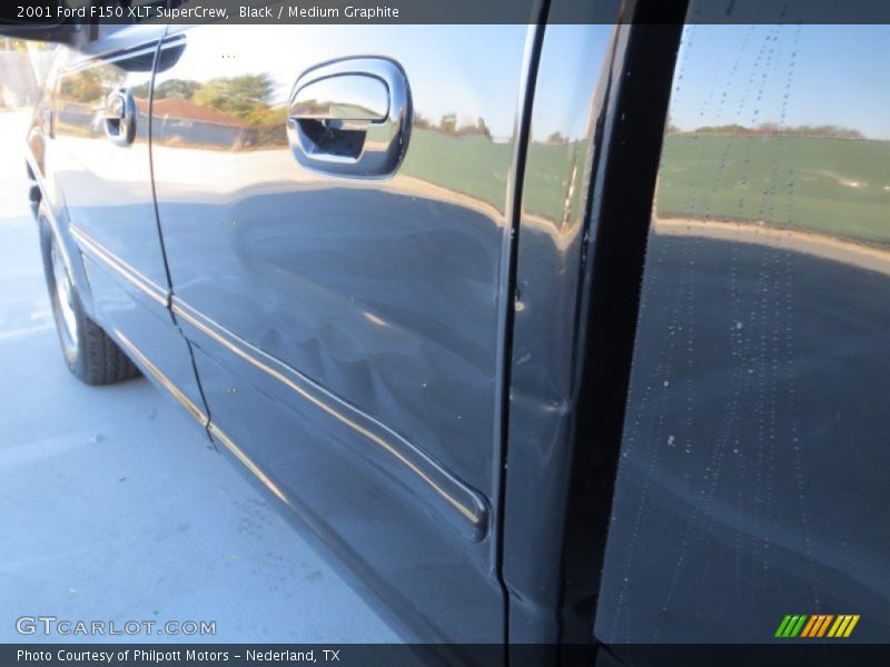 Black / Medium Graphite 2001 Ford F150 XLT SuperCrew