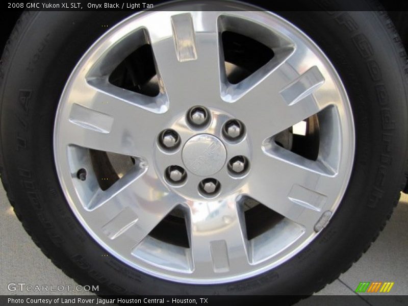 Onyx Black / Light Tan 2008 GMC Yukon XL SLT