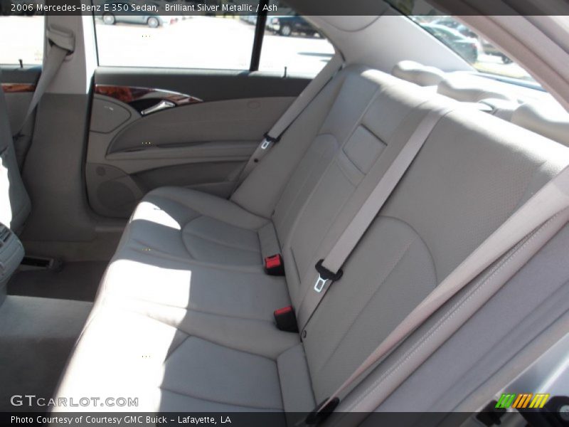 Brilliant Silver Metallic / Ash 2006 Mercedes-Benz E 350 Sedan