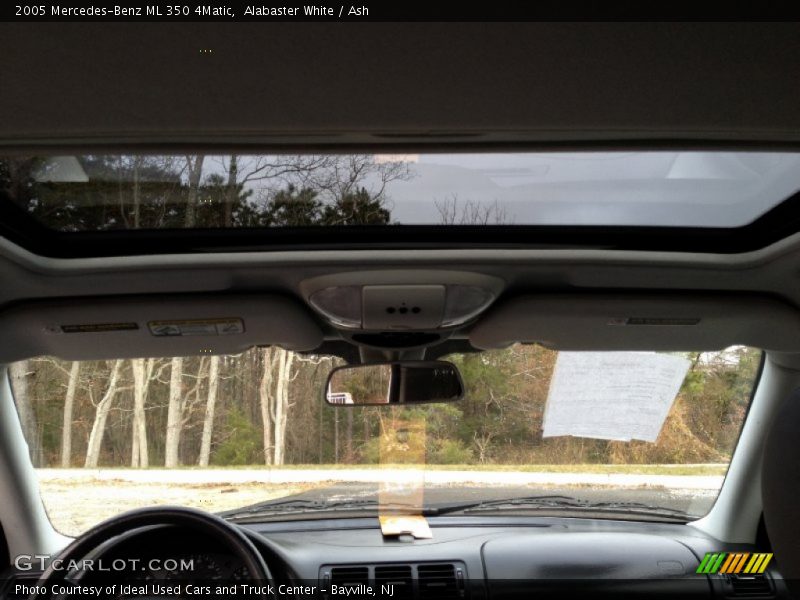 Alabaster White / Ash 2005 Mercedes-Benz ML 350 4Matic