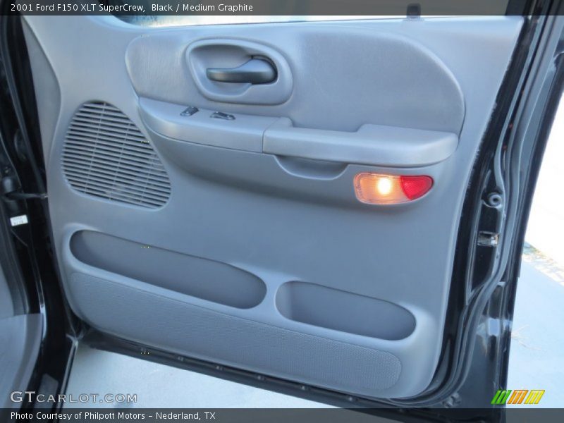 Black / Medium Graphite 2001 Ford F150 XLT SuperCrew