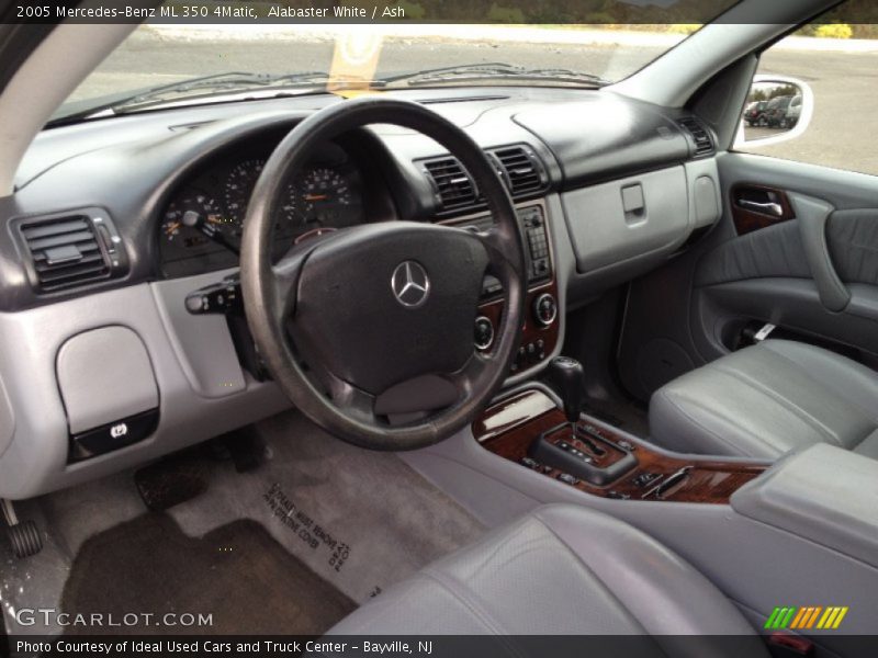 Alabaster White / Ash 2005 Mercedes-Benz ML 350 4Matic