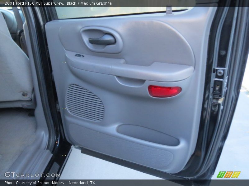 Black / Medium Graphite 2001 Ford F150 XLT SuperCrew