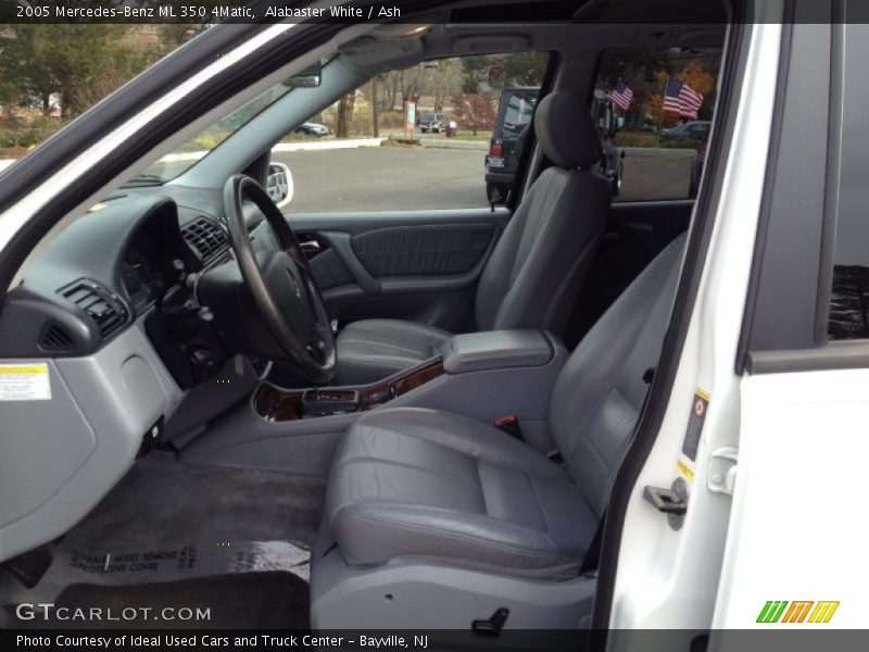 Alabaster White / Ash 2005 Mercedes-Benz ML 350 4Matic