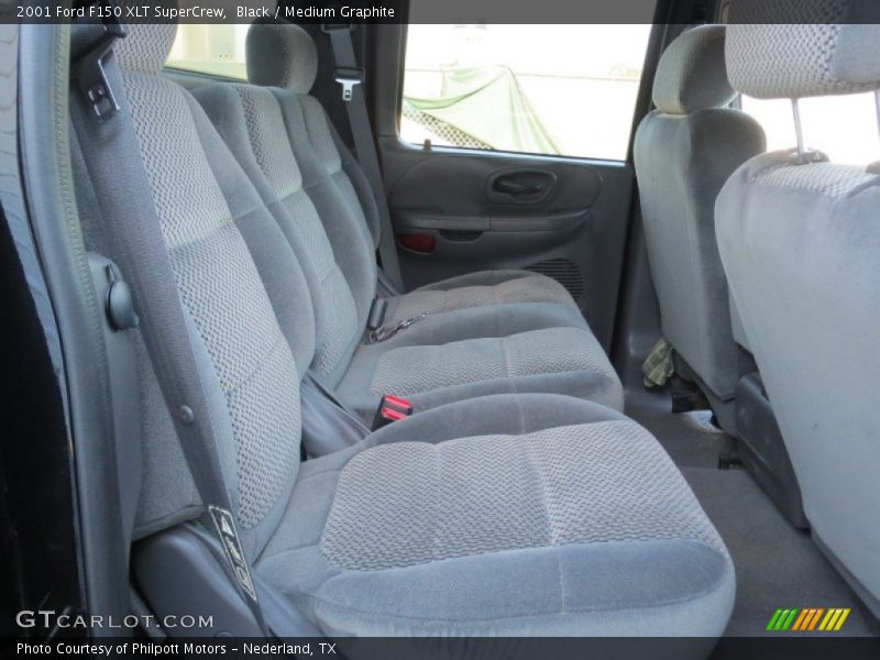 Black / Medium Graphite 2001 Ford F150 XLT SuperCrew