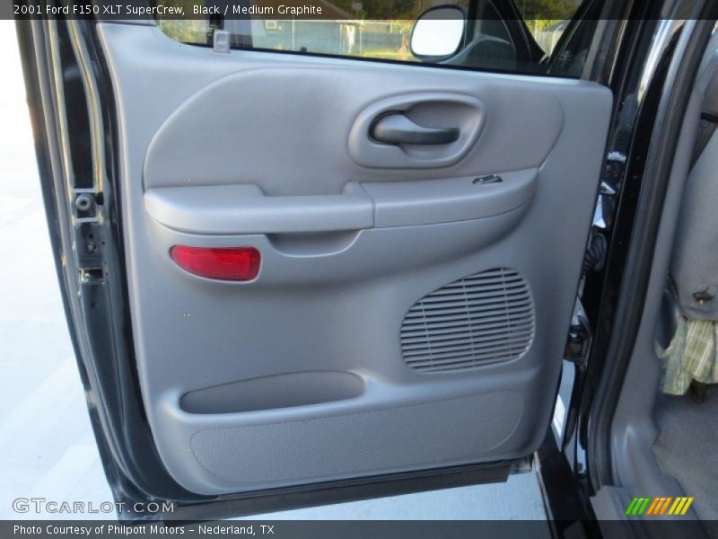 Black / Medium Graphite 2001 Ford F150 XLT SuperCrew