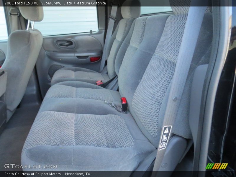 Black / Medium Graphite 2001 Ford F150 XLT SuperCrew