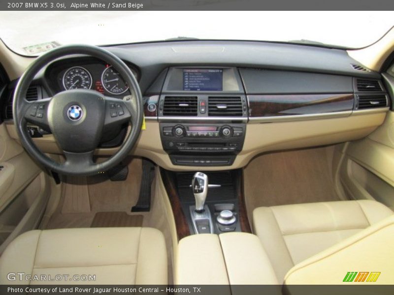 Alpine White / Sand Beige 2007 BMW X5 3.0si