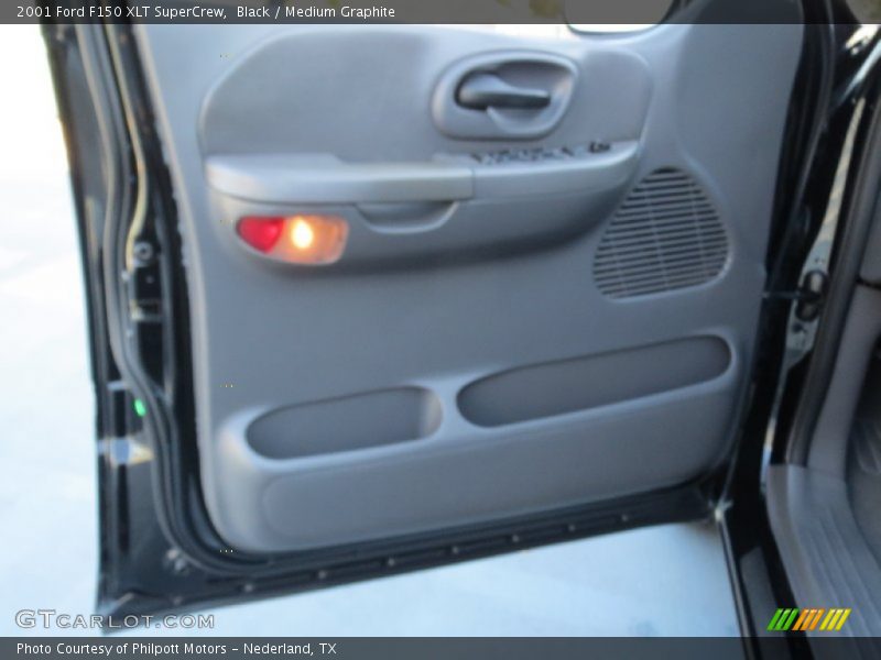 Black / Medium Graphite 2001 Ford F150 XLT SuperCrew