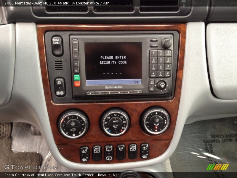 Alabaster White / Ash 2005 Mercedes-Benz ML 350 4Matic