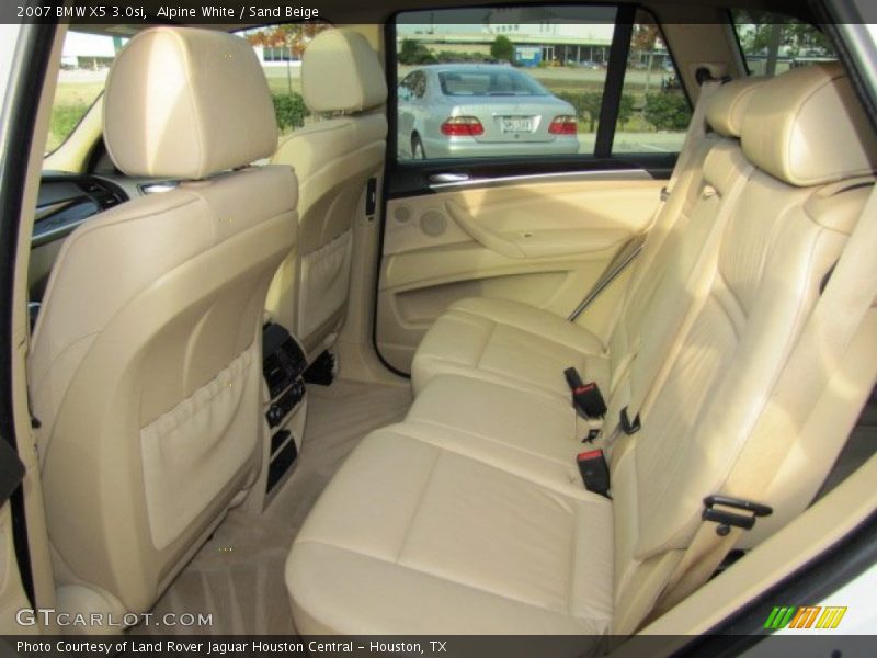 Alpine White / Sand Beige 2007 BMW X5 3.0si
