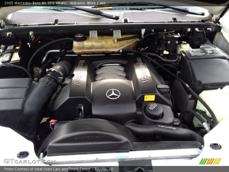 Alabaster White / Ash 2005 Mercedes-Benz ML 350 4Matic