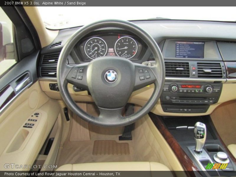Alpine White / Sand Beige 2007 BMW X5 3.0si