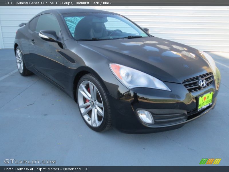 Bathurst Black / Black 2010 Hyundai Genesis Coupe 3.8 Coupe