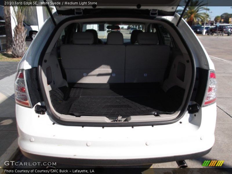 White Suede / Medium Light Stone 2010 Ford Edge SE