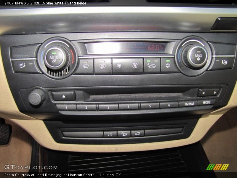 Alpine White / Sand Beige 2007 BMW X5 3.0si