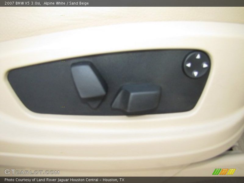 Alpine White / Sand Beige 2007 BMW X5 3.0si