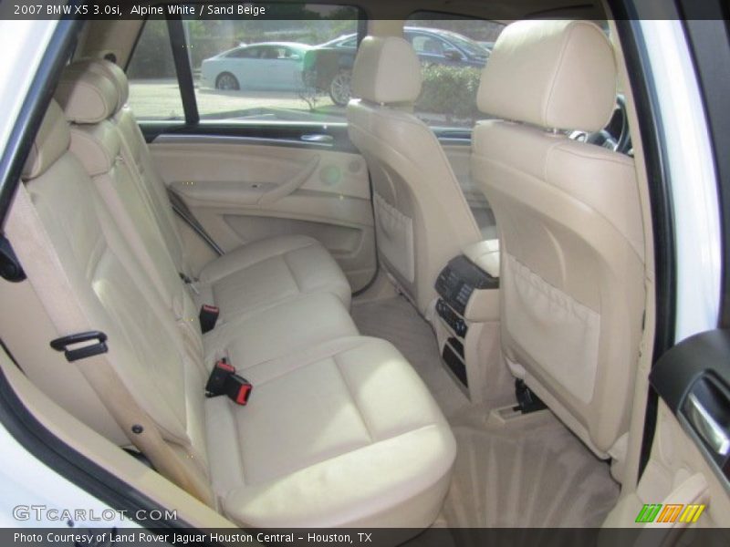 Alpine White / Sand Beige 2007 BMW X5 3.0si