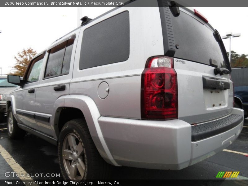 Bright Silver Metallic / Medium Slate Gray 2006 Jeep Commander