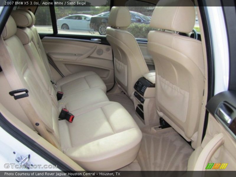 Alpine White / Sand Beige 2007 BMW X5 3.0si