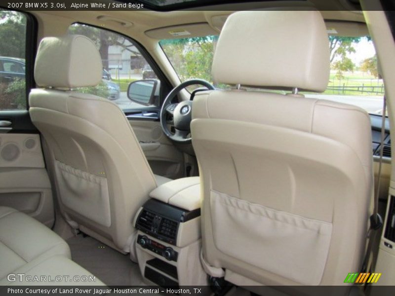 Alpine White / Sand Beige 2007 BMW X5 3.0si