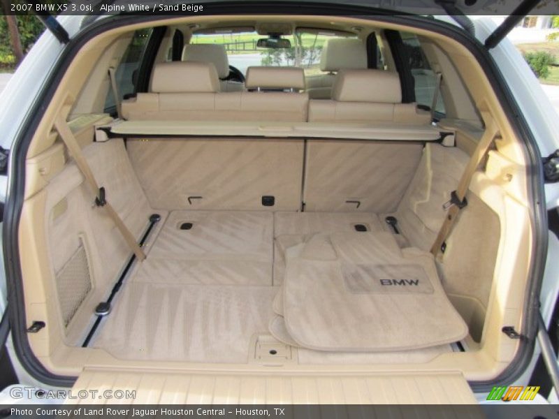Alpine White / Sand Beige 2007 BMW X5 3.0si