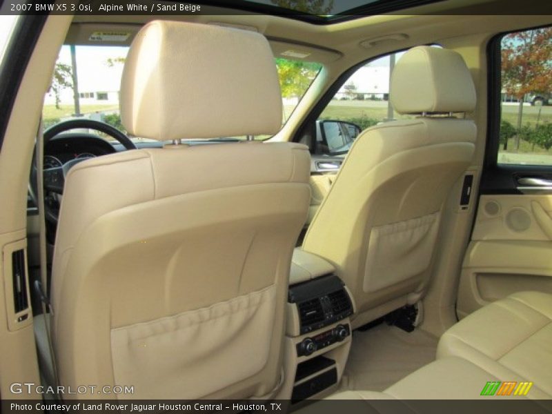 Alpine White / Sand Beige 2007 BMW X5 3.0si