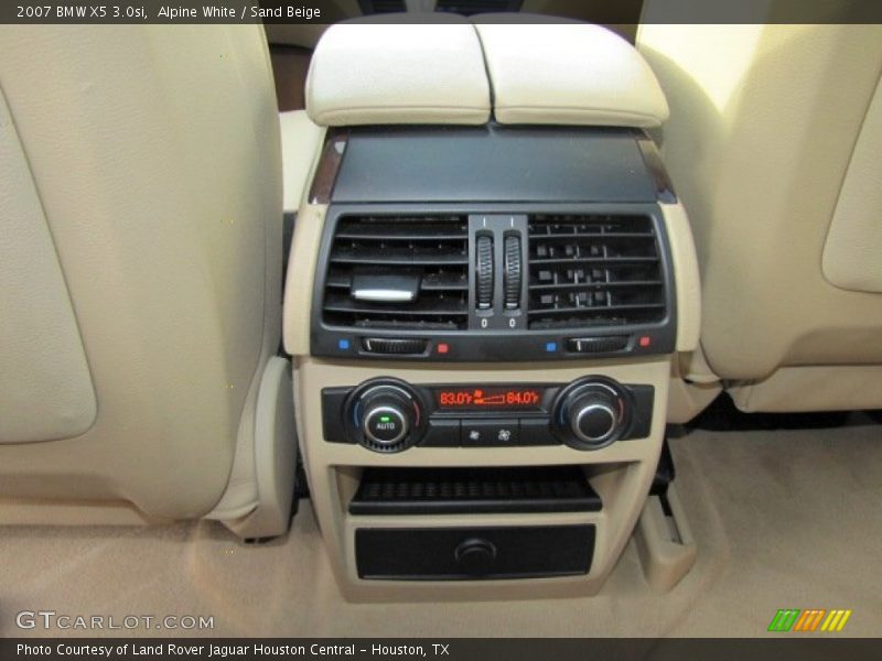 Alpine White / Sand Beige 2007 BMW X5 3.0si