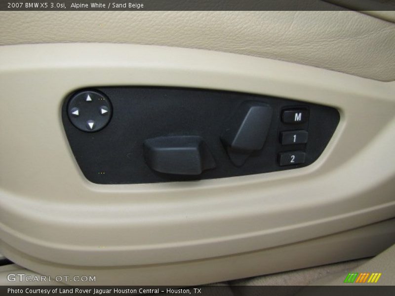 Alpine White / Sand Beige 2007 BMW X5 3.0si