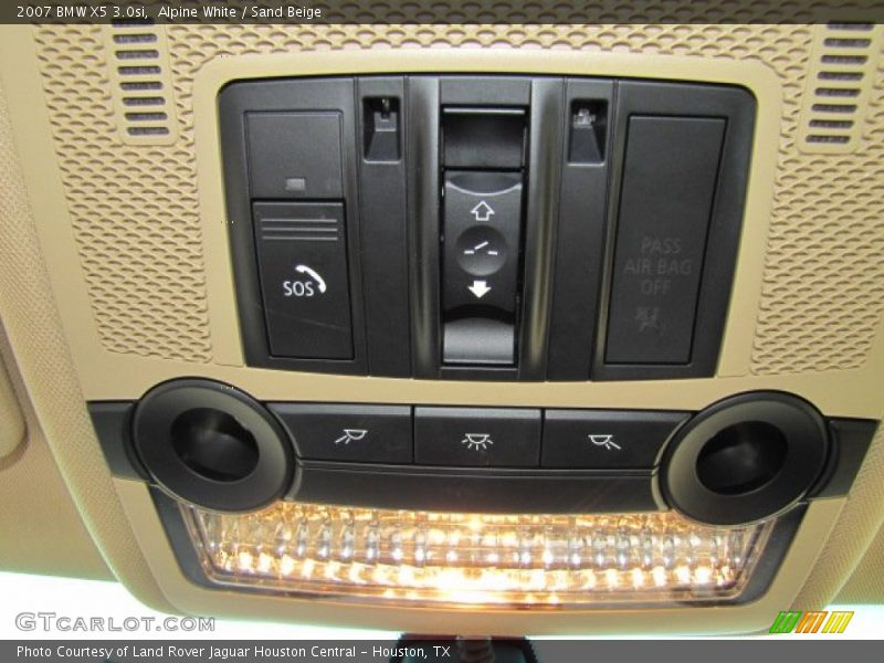 Alpine White / Sand Beige 2007 BMW X5 3.0si