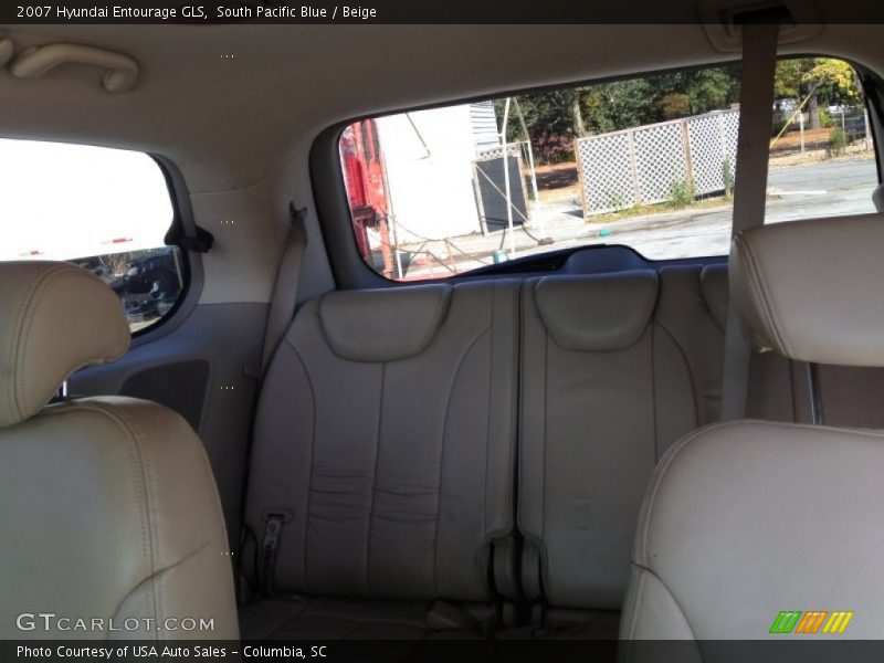 South Pacific Blue / Beige 2007 Hyundai Entourage GLS