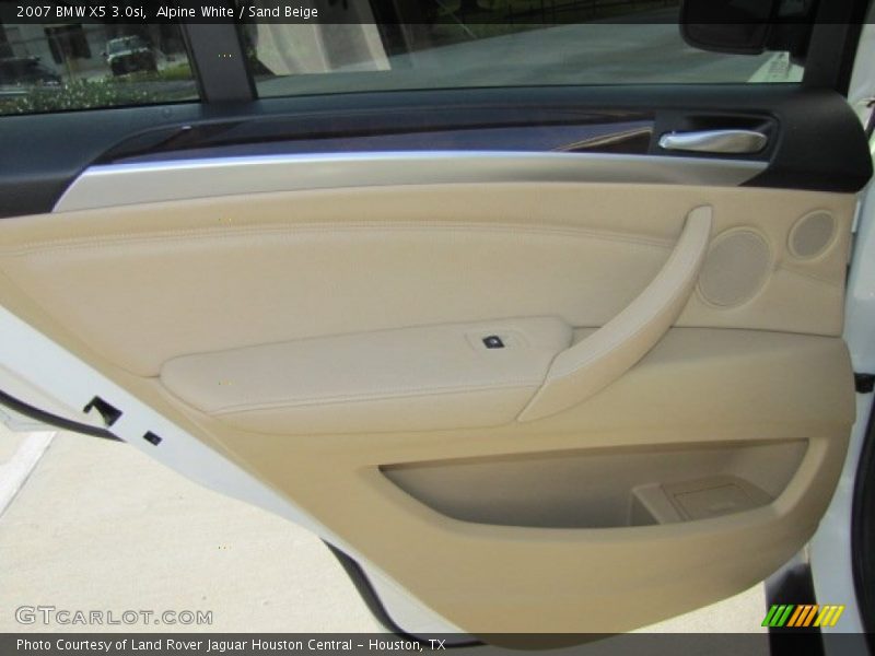 Alpine White / Sand Beige 2007 BMW X5 3.0si